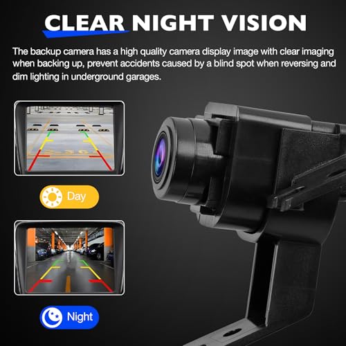 Image of Backup Camera Compatible with Hyundai Elantra N Line 2022 2023 SE SEL Limited Hybrid, Reversing Parking Assist Reverse Camera, Replace 99240AA200 99240AA210