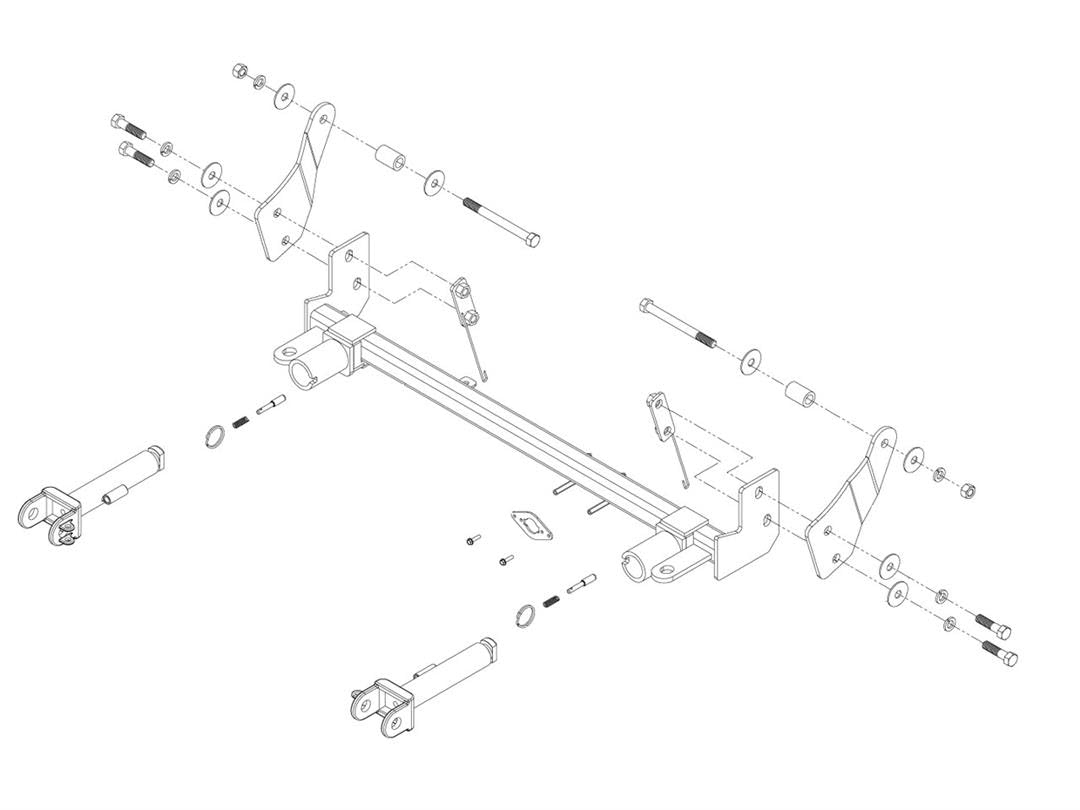 Roadmaster Inc 521455-5 Basepate for Jeep Wrangler