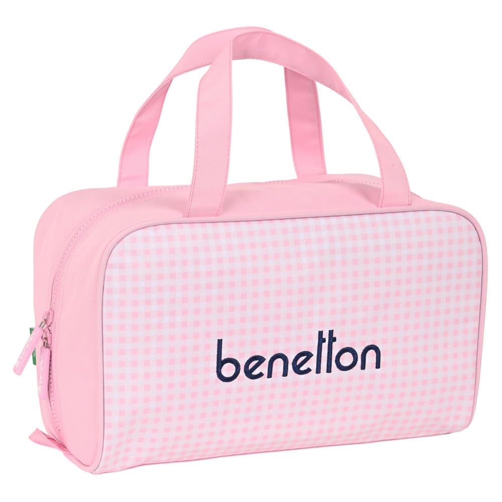 Portamonete XS Benetton Vichy, 9,5 X 7 X 3 Cm, Multicolore, Modello 812253725, SAFTA - 4