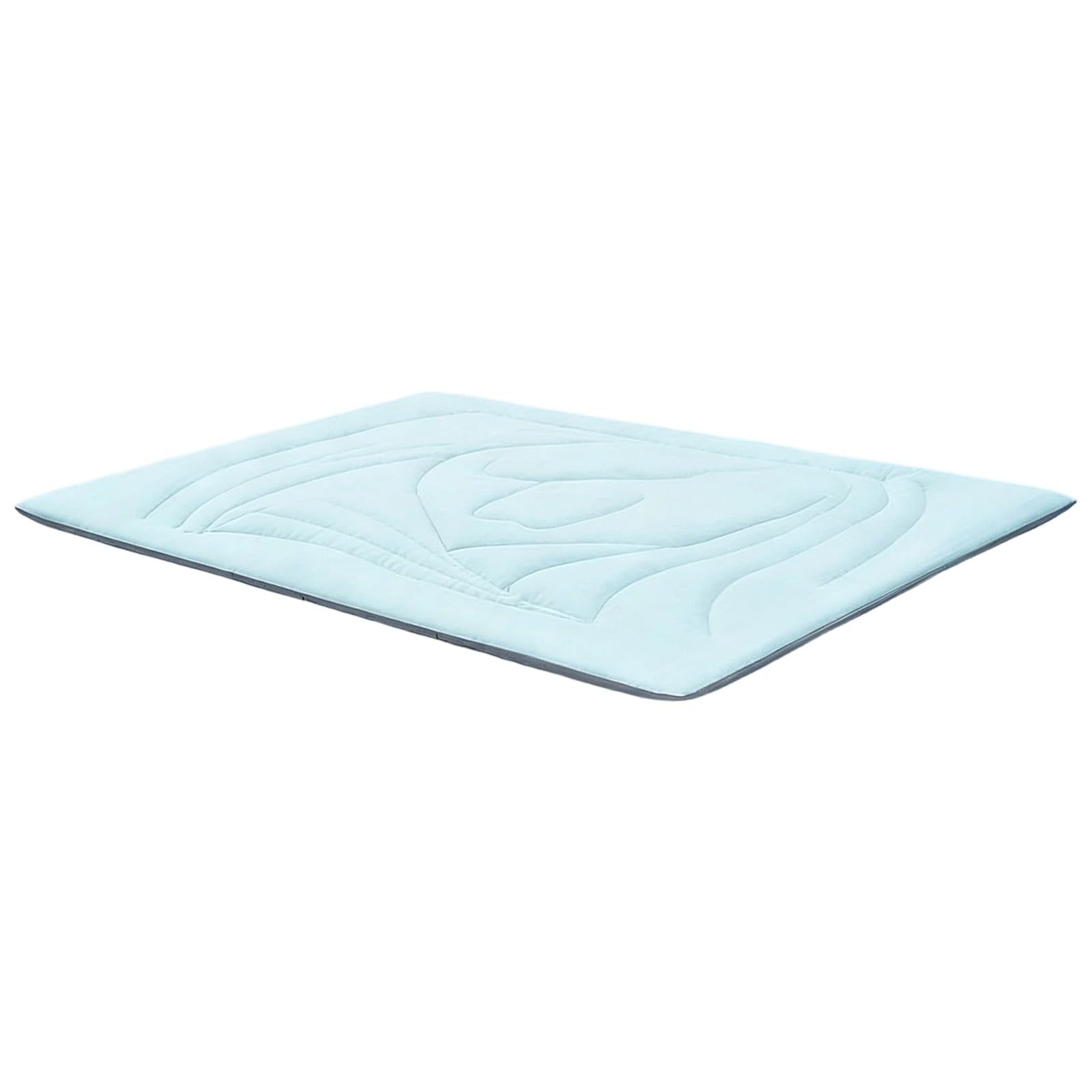 Générique Tapis de Refroidissement avec Coussin Oreiller pour Chiens et Chats, Matelas Antidérapant Lavable, pour Anxiété, Été, Intérieur et Confort