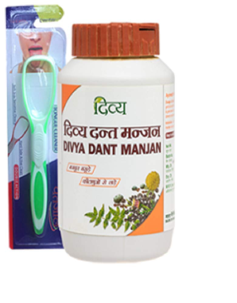 Patanjali Dant manjan Powder & Tongue cleaner Amazon.in Health