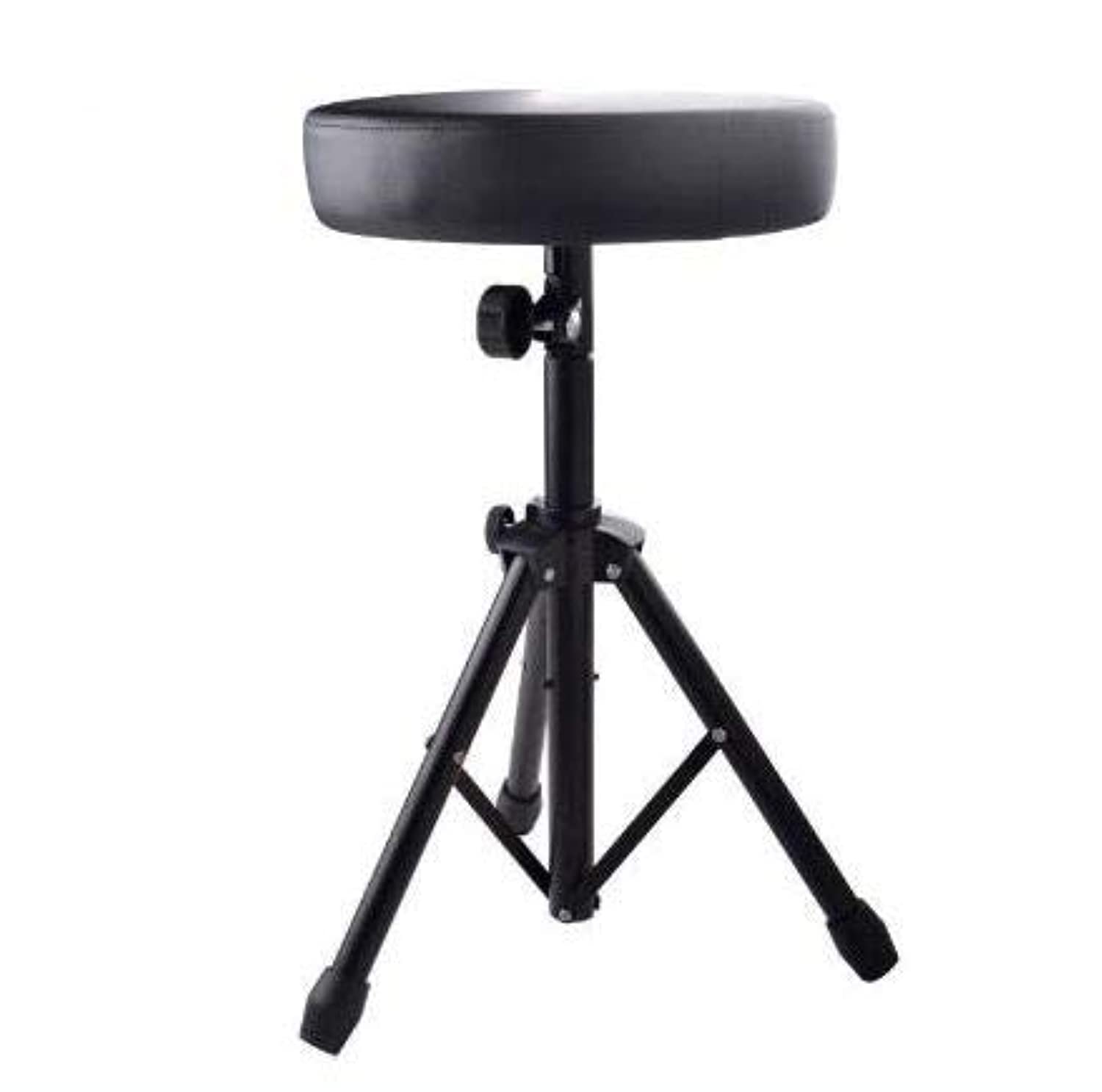 SKEIDO Music Drum Stool Throne Drum Throne Seat Drummers Stool Stand Chair Folding Stool Rock-Band Piano Chair Seat With Comfortable Padded