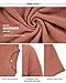 PLMOKEN Trendy Sweatshirts For Leggings For Women Fashion Long Sleeve Pullover Blouse Soft(Brick Red,M)