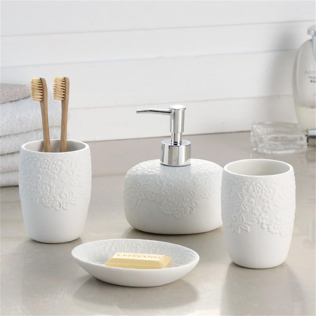 Bathroom Cup Set Hotel Toiletries Set Bathroom Ceramic Household Wash
