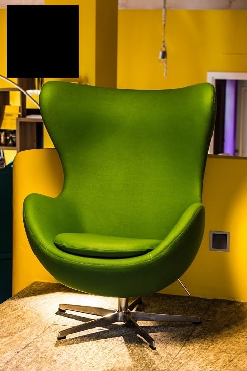 réplique EGG CHAIR Jacobsen (noir)