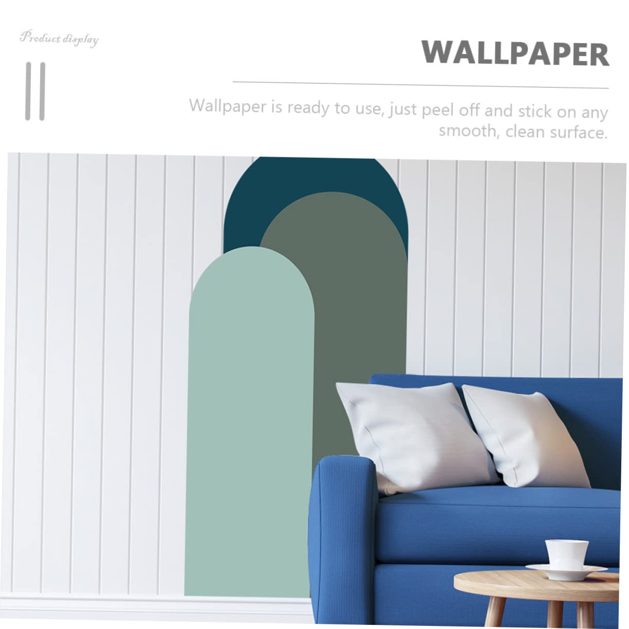 2blätter Geometrische Wandtattoos Für Wohnzimmer Und Schlafzimmer Dekorative Wandsticker Für Entspannende Atmosphäre Selbstklebend Und Einfach Anzubringen