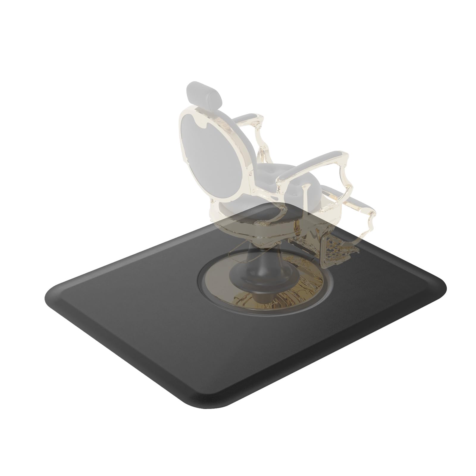 LEADZM 4x5 Salon Mat Full Round Cut-Out