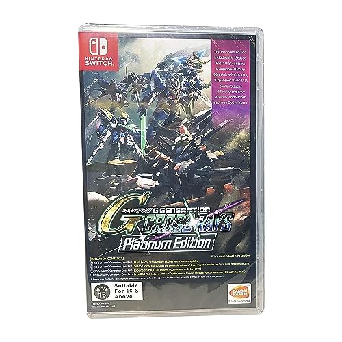 SD Gundam G Generation Crossrays Platinum Edition (English) - Nintendo Switch