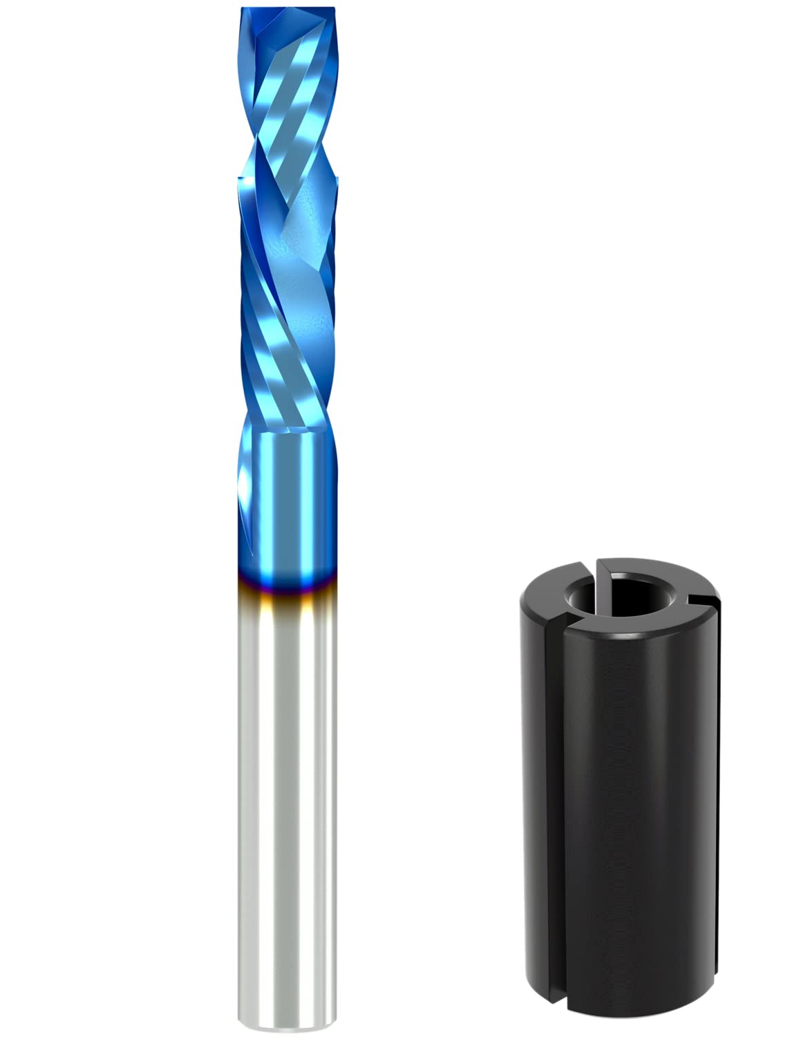 Amazon.co.jp: ビットダウンカット、1/4インチシャンク2フルート