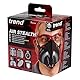 Trend ML Stealth Staubmaske P3 Wiederverwendbare Atemschutzmaske, APF20 X WEL, mit austauschbaren Filtern, farblich sortiert (Schwarz/Rot oder Schwarz/Grün), mittelgroß, STEALTH/ML