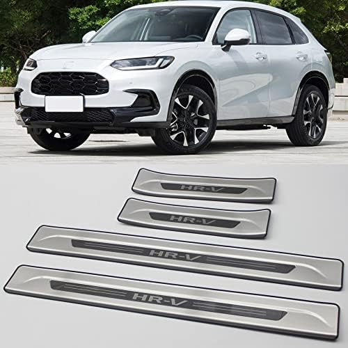 OLIKE for Honda HRV HRV 2023 2024 Stainless Steel Door Sill Scuff Plate Guard Sills