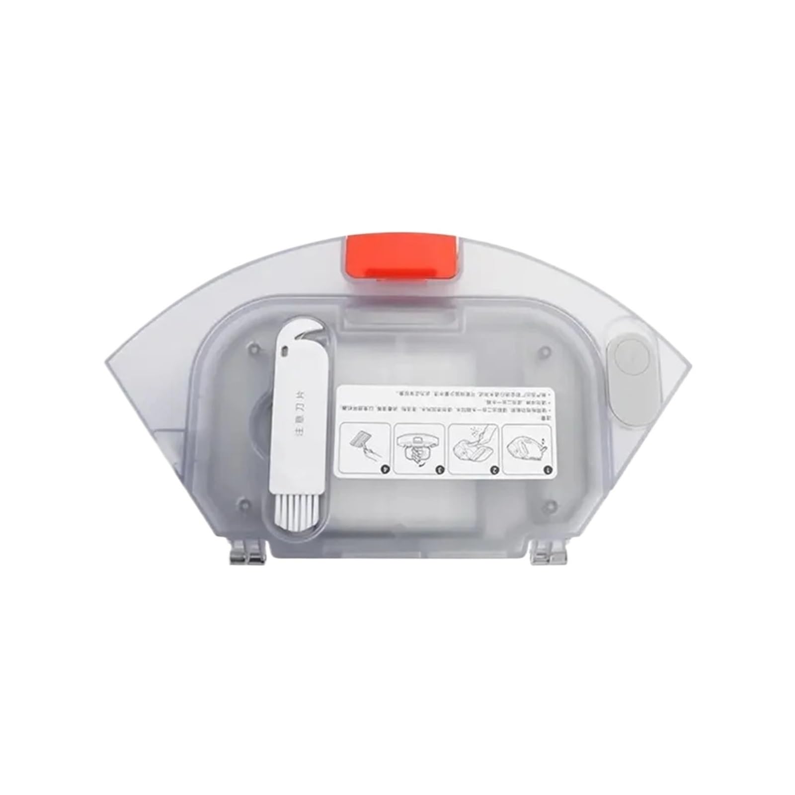 PDPLJPTTC Compatible For Xiaomi S20/D106. Robot Vacuum Replacement Parts - 2-in-1 Water Tank And Dustbin Kit