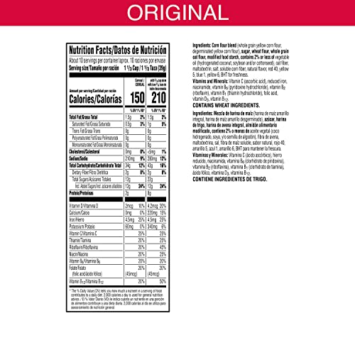 Kellogg's Froot Loops Breakfast Cereal, Fruit Flavored, Breakfast Snacks with Vitamin C, Large Size, Original, 13.2oz Box (1 Box) - Image 3
