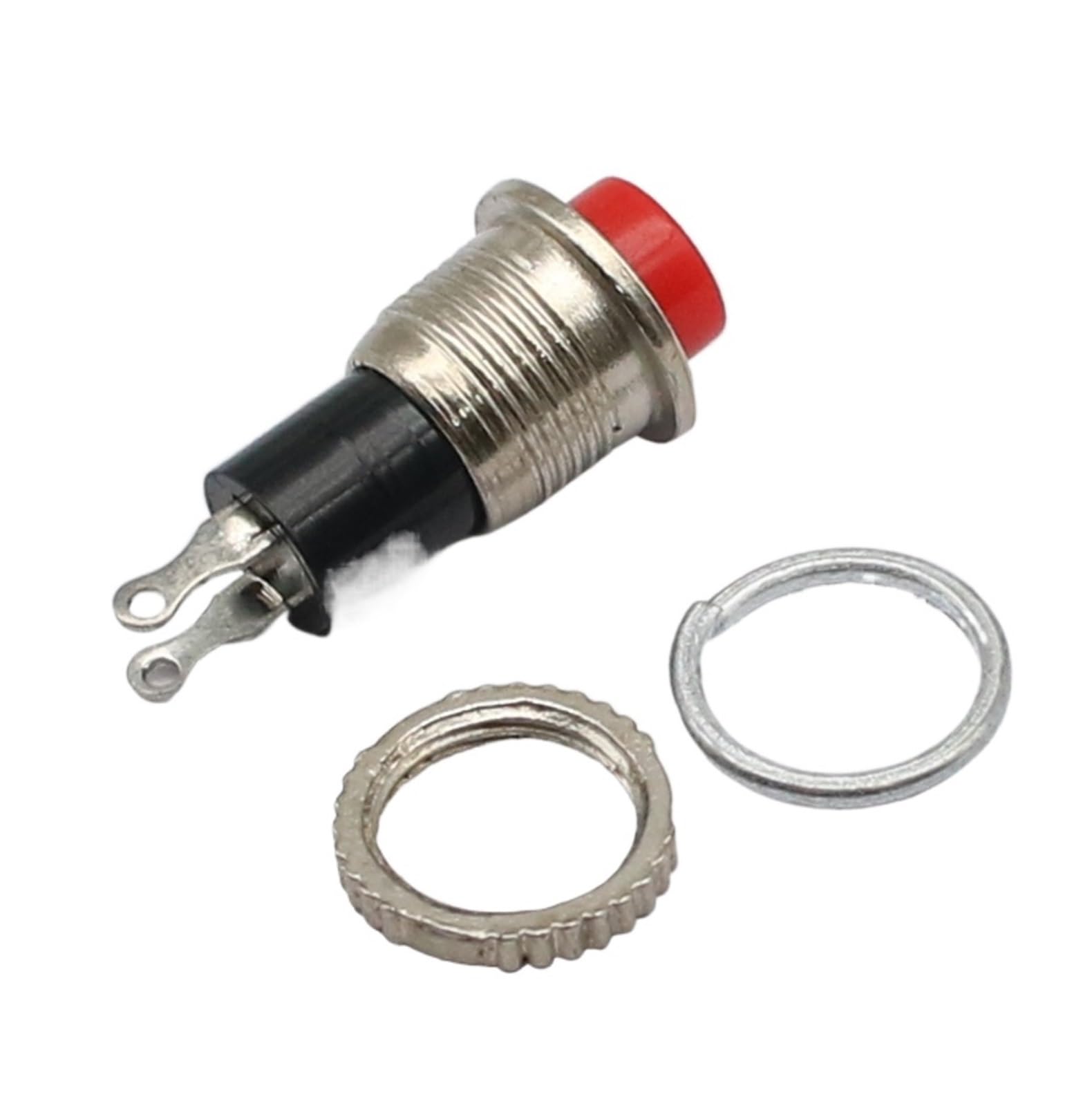 DS コメント下さい 6 Pieces 10mm DS-316 self-Reset momentary Push Button Switch 1A