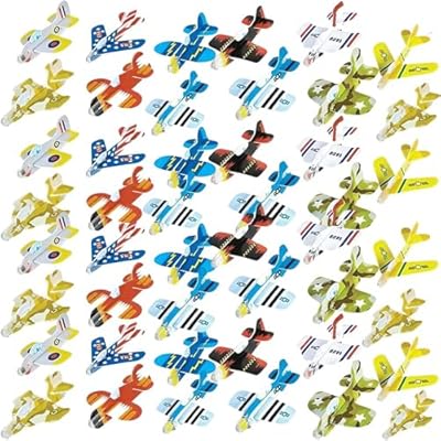 Rhode Island Novelty 72 PC 4 Inch Foam Glider Assortment
