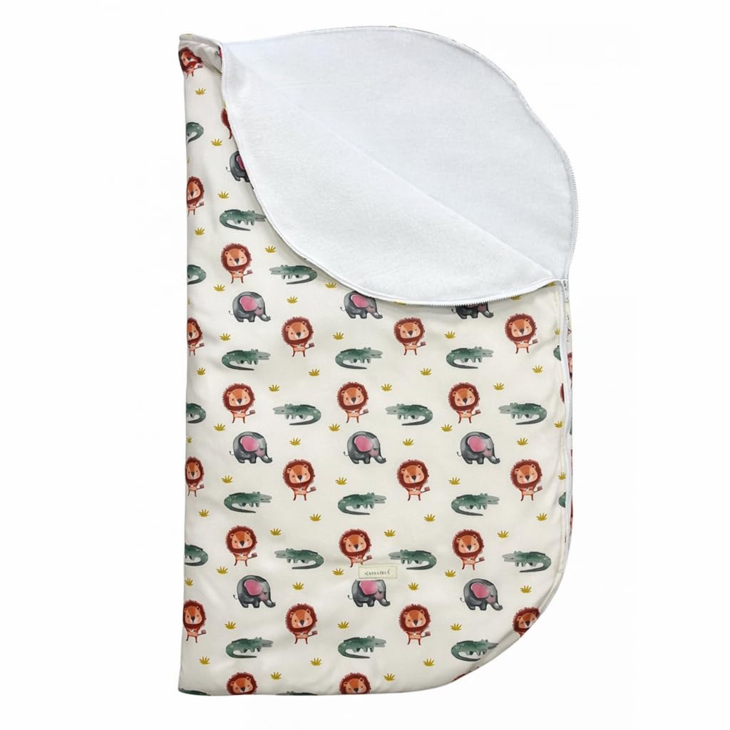 Arrullo - Coperta per neonato neonato - Dormire nella culla - Dormire nel sacco della navicella - Inverno Intrattenimento (Papavero)