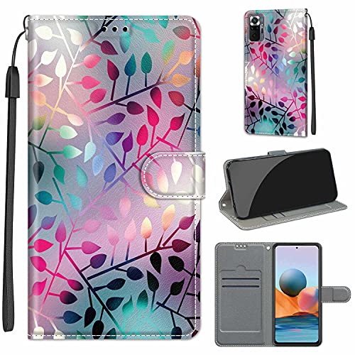 TOMYOU für Redmi Note 10 Pro Hülle Leder, Xiaomi Redmi Note 10 Pro Premium PU Leder Schutzhülle, Magnetische Schutzhülle Etui kompatibel mit Xiaomi Redmi Note 10 Pro/Note 10 Pro Max Cover