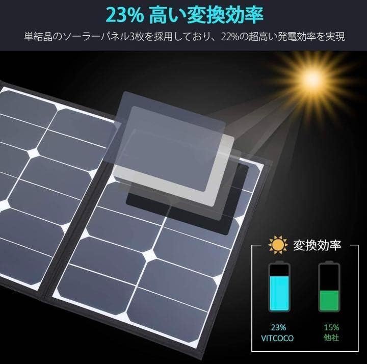 ❤米国の超高効率ソーラーパネルを4枚搭載♪❤超パワフル❣ソーラーチャージャー ❤米国の超高効率ソーラーパネルを4枚搭載♪❤超パワフル