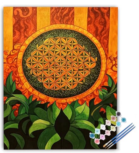 G |pI Paint by Numbers IWFyCgoCio[, DIY hG |pi c[Lbg l q S lC G, MƃANG̋ K ItBXǂ̑ ւ̑蕨 30 x 40 cm 