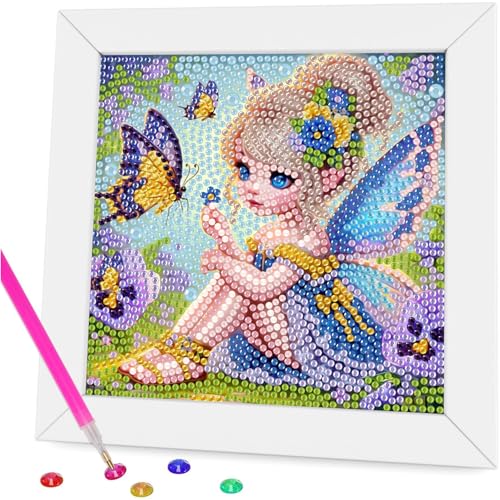 Peinture diamant pour enfants 4-12 ans pour décorer la chambre avec un tableau strass