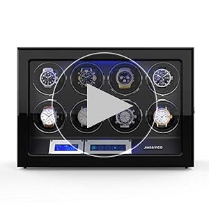 JINS &VICO WATCH WINDER 8本 Amazon.com: Watch Winder, Piano Finish with Adjustable