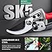 Kynup Profi Gartenschere, Präzisions Astschere & Rosenschere mit Rostfreier SK5-Stahlklinge, Bypass Pflanzenschere, Ergonomisch für Gartenarbeit, Baumscheren & Pflanzenschnitte