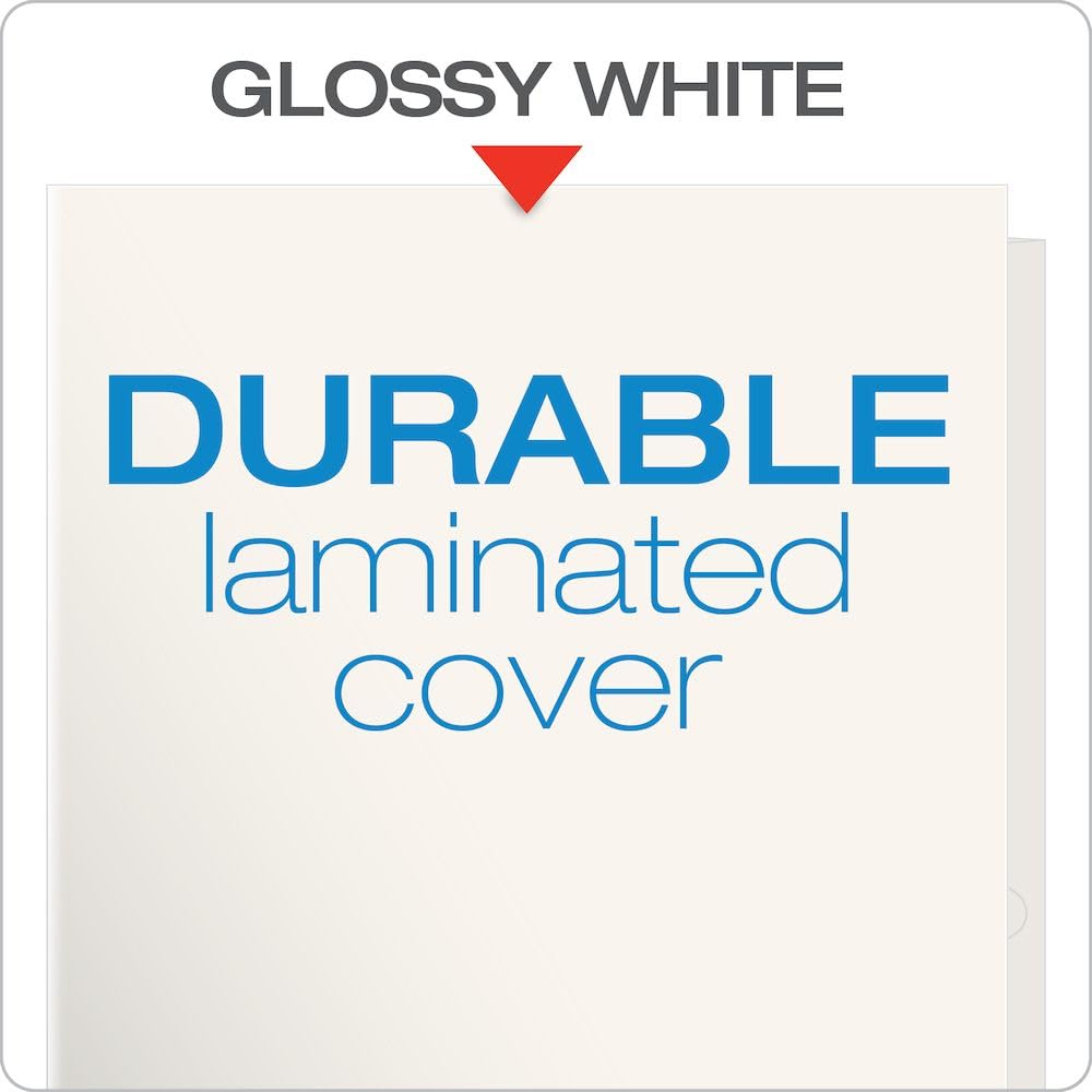 Oxford 51704EE Lot de 25 pochettes plastifiées Blanc 100 feuilles
