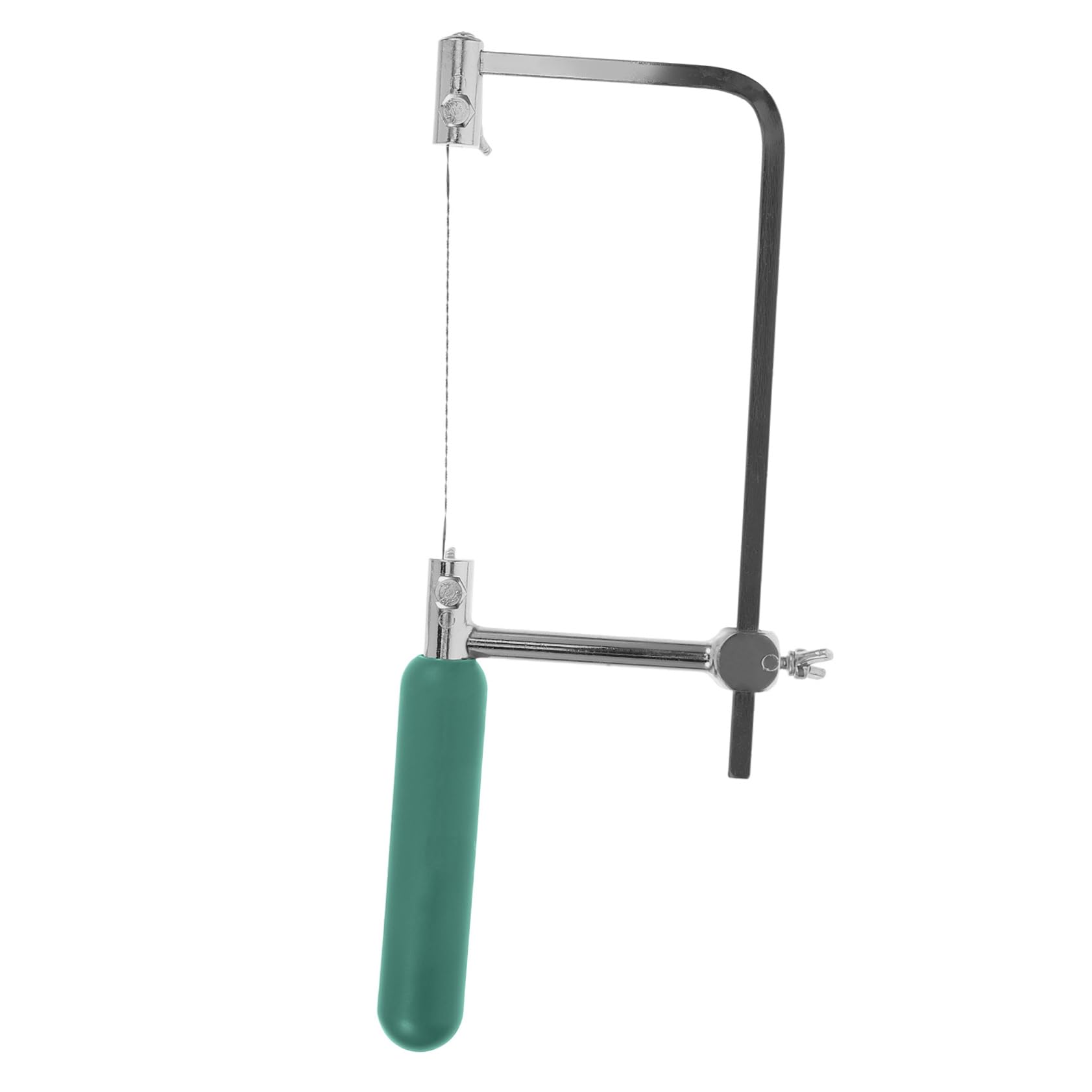 SEWACC Curved Hacksaw Portable Jewelry Carving Tool Ergonomic Design for Woodworking DIY Models and Fretwork Resistant and Versatile Bow Tool for Crafting