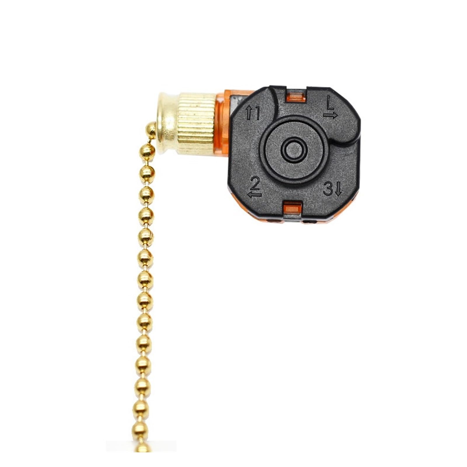 AUOQKQUT 1pc 3089B-3 3 Speed 4 Wire Ceiling Fan Switch Pull Chain Control