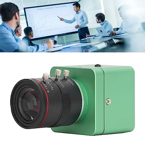 USB-Webcam mit C/CS-Mount, 6–12 mm manuelles Objektiv, 4K@30fps, UVC-Kamera für Monitore, Laptops, Desktops, USB-Industriekamera, 41 MP Kamera mit variablem Fokus (EU-Stecker) – Bild 6