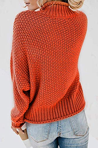 Futurino Maglione da donna a maniche lunghe casual...