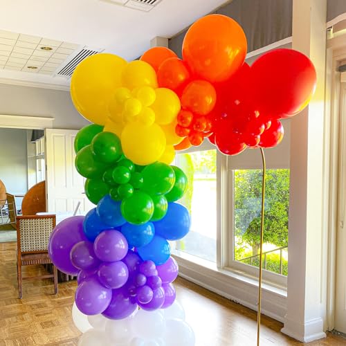 Image of Voircoloria 90pack Green Balloons Different Size 18 /12 /10 /5 Inch Green Balloon Garland Arch Kit for Graduation, St. Patrick's Day, Dinosaur, Jungle, Forest, Wedding, Birthday, Christmas Decorations