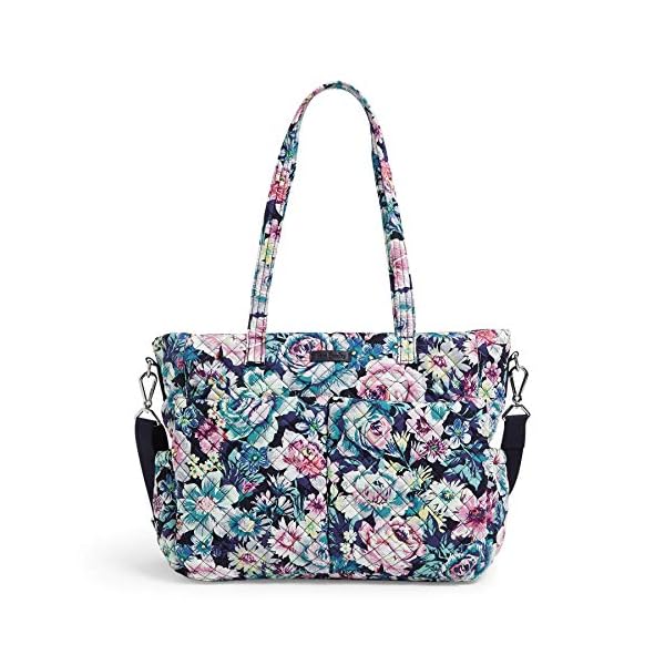 Vera Bradley Damen Iconic Babytasche, Signature Cotton Ultimate Baby Wickeltasche, Wolkenranke, Einheitsgröße