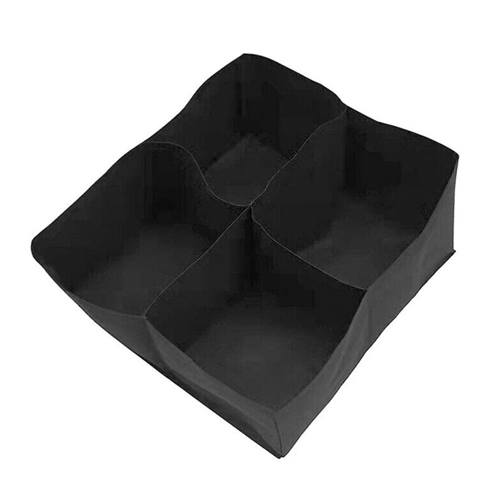 4 Uds. Bolsa for Plantar en jardín, Bolsa de Cultivo Fieltro multigira, Maceta Rectangular for vivero, contenedor for Vegetales, Tomates y Patatas para Flores, Verduras, Frutas(60x60x30cm)