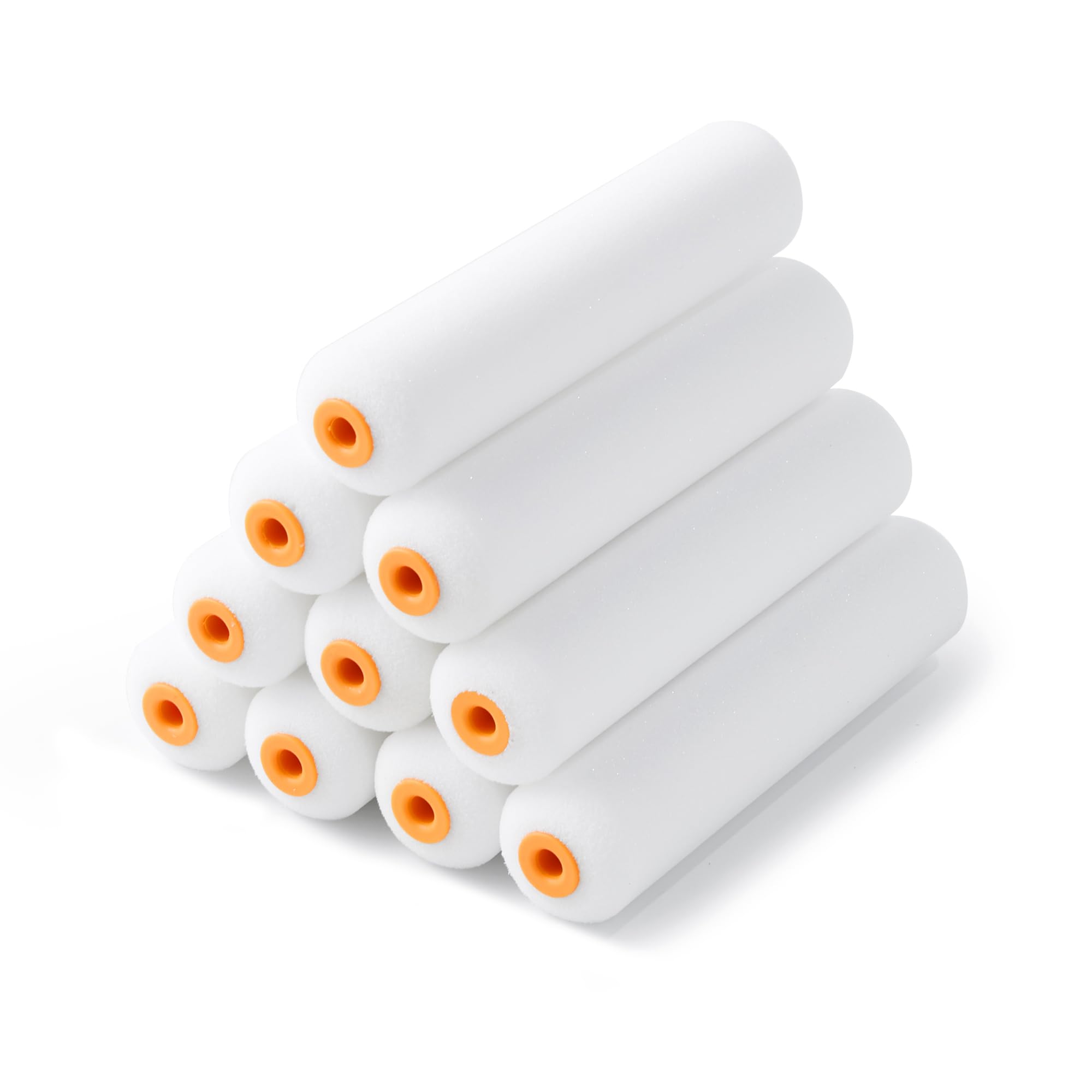 VOOMEY Rullo per verniciatura in schiuma ad alta densità, coperture per rullo da 15,2 cm, piccolo rullo per verniciatura, rulli in spugna per verniciare casa, pareti, soffitti, porte, mobili