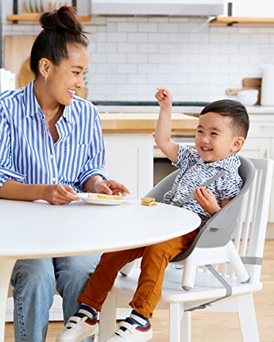 Image of Skip Hop Baby High Chair 4 in 1 Convertible High Chair, EON, Grey /White