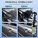 Car Quick Effect Coating Agent Spray 8.4oz, 6 Month Hydrophobic Ceramic Coating Spray for Vehicle, High Gloss Shine & Stain-Resistant Protection, DIY Friendly Car Care for Truck RV Motorcycle Boat