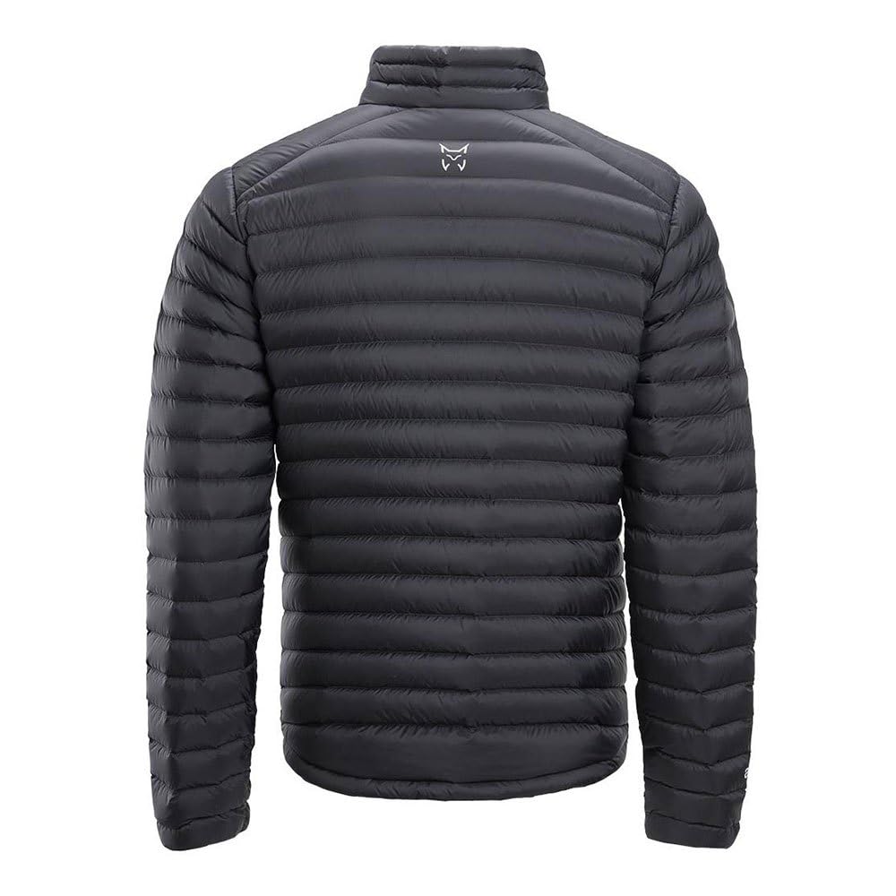 Kurtka Ligera de Pluma RDS aislante Contra el frío y con Corte Slim fit C: Antracita T: L