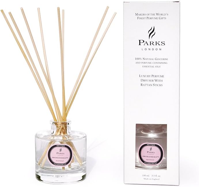 Parks London Aromatherapy Diffuser 100 ml-Rose and Patchouli