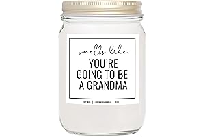 First Time Grandma Soy Candles - Perfect Pregnancy Announcement