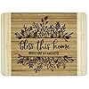 Engraved Cutting Board,New Home Owner Gifts, Housewarming Gifts – Bless This Home, With Love & Laughter