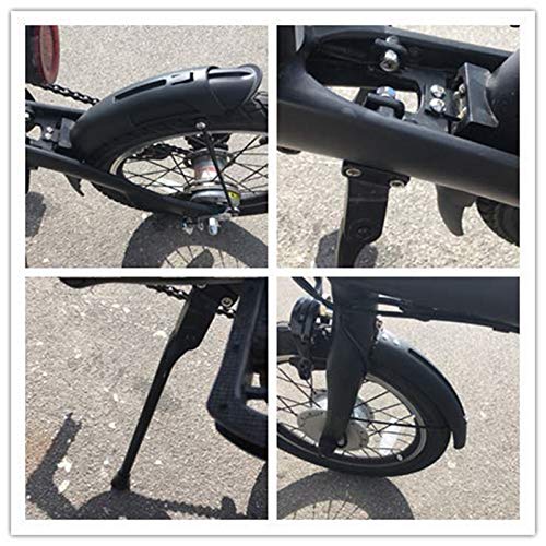 Garde Boue Velo,Garde Boue VTT Bicyclettes électriques Vélos de Boue à vélo et Kickstand Tire Splash Fender