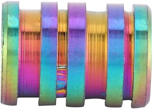 Miniatura 6 de Cordón de titanio para cuchillo, cordón de paracaídas, cuentas de paracaídas, colgante EDC para exteriores (grande)