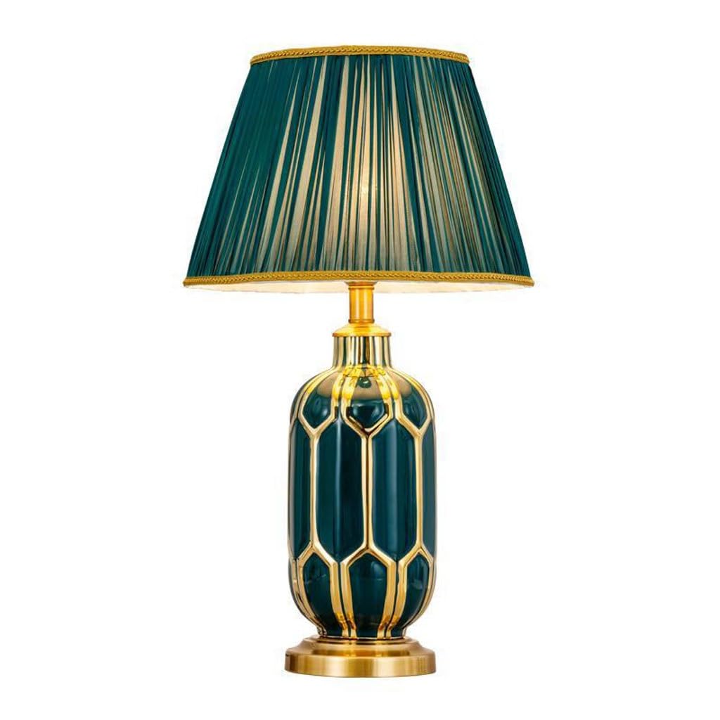 Lampe de table de lit créative en céramique blanche pour bureau et salon moderne - 8