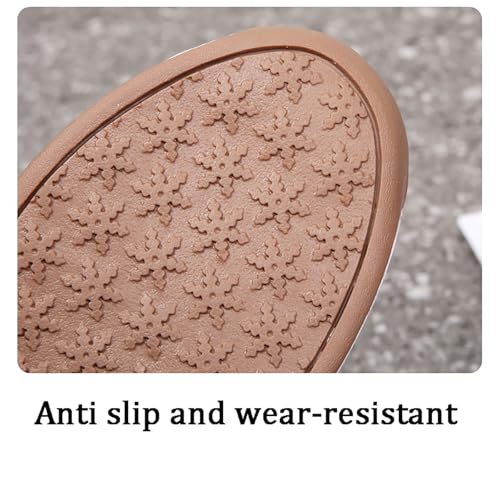 Women's Wedge Ankle Strap Buckle Flats Shoes Closed Toe Roman Cage Cusual Flat Sandals3