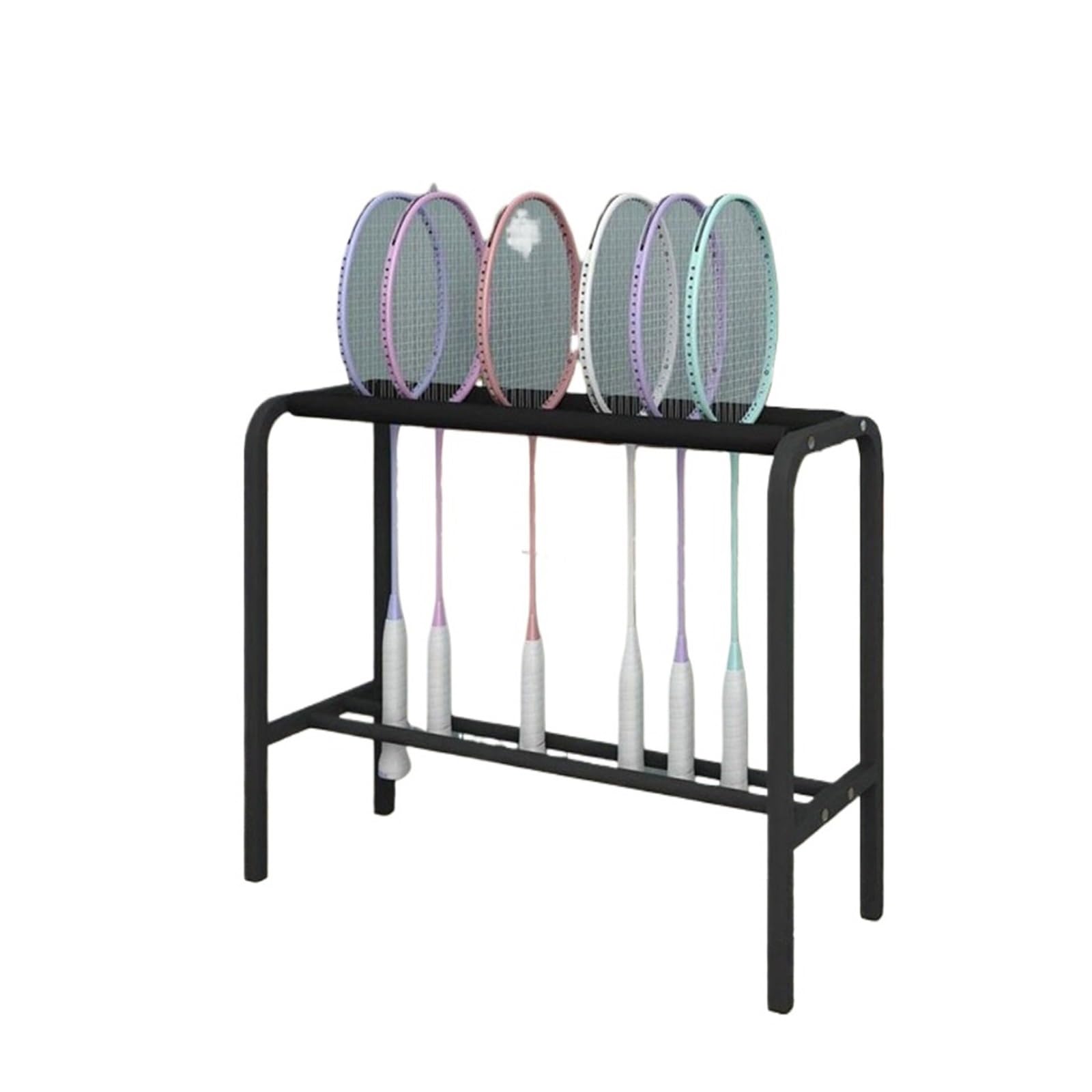Supporto for Racchette da Badminton, espositore Stabile e Multiuso for Racchette da Tennis, Supporto for Racchette da Tennis in Piedi per Racchette da Tennis, Racchette da Tennis da Ta