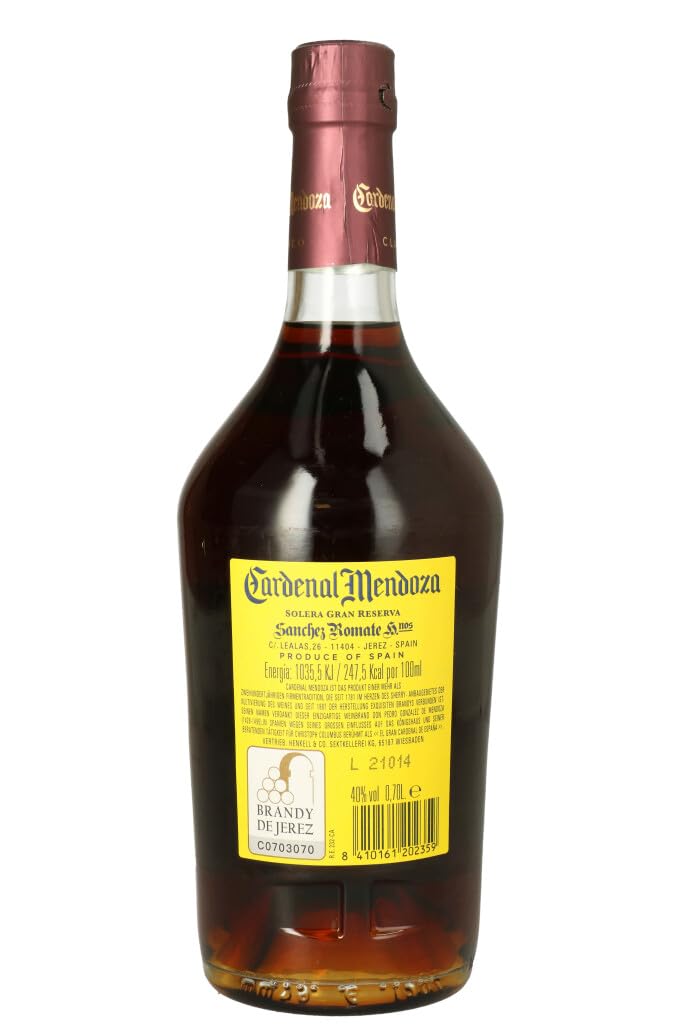 Cardenal Mendoza Brandy (1 x 0.7 l)