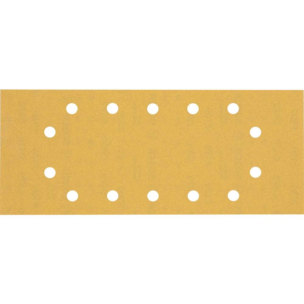 Bosch 10x EXPERT C470 Sandpaper (for Paint on wood, Hardwood, Ø 115x280 mm, Grit 180, Professional Accessory Orbital Sander)