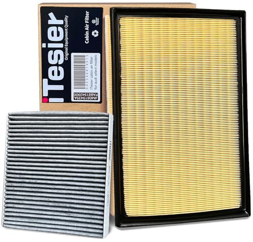 ITESIER Cabin Engine Air Filter for 4Runner (2010-2024) V6 4.0L GX460 GX 460 Replaces 17801-38050 87139-30040 17801-38051 CA10835 (NOT FOR 2.7L)