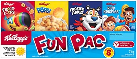 Kellogg's Fun Pak 210 Gram {Imported from Canada}